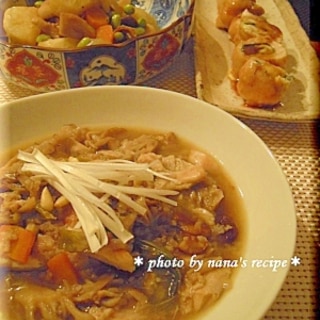 炊飯器で簡単★サムゲタン風スープ